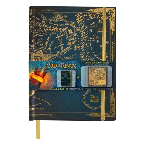 Le Seigneur des Anneaux - Carnet Map of Middle Earth