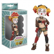 DC Bombshells - Figurine Vinyl Rock Candy Harley Quinn 13 cm