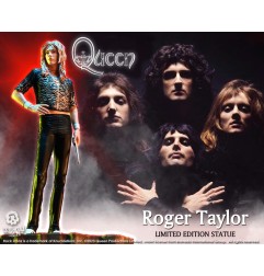 Queen - Statuette Rock Iconz Roger Taylor II (Sheer Heart Attack Era) 23 cm