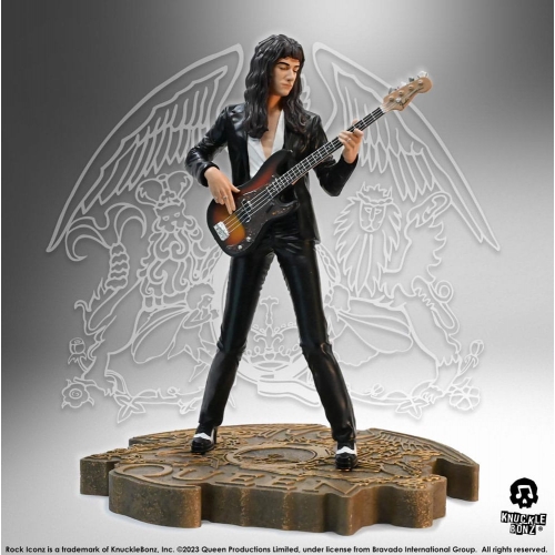 Queen - Statuette Rock Iconz John Deacon II (Sheer Heart Attack Era) 23 cm