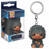 Les Animaux fantastiques 2 - Porte-clés Pocket POP! Baby Niffler (Grey) 4 cm