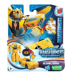 Transformers EarthSpark 1-Step Flip Changer - Figurine Bumblebee 10 cm