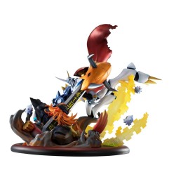 Digimon Adventure: Bokura no Uo Gemu! - Statuette VS Series Omegamon vs Diabolomon 34 cm