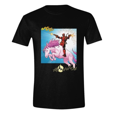 Marvel - Deadpool T-Shirt Unicorn Battle 