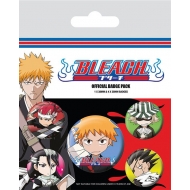 Bleach - Pack 5 badges Chibi Characters