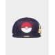 Pokémon - Casquette Snapback Denim Logo Pokémon