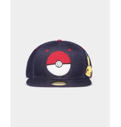 Pokémon - Pokemon casquette Snapback Denim Logo
