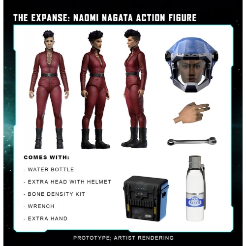 The Expanse - Figurine Naomi Nagata 20 cm