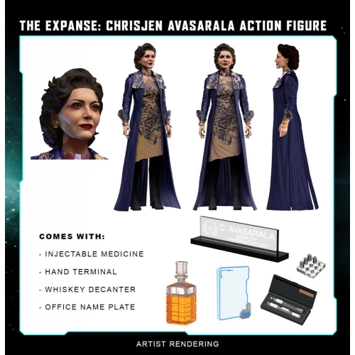 The Expanse - Figurine Chrisjen Avasarala 20 cm