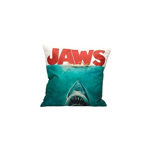 Les Dents de la Mer - Coussin Poster Collage 40 cm