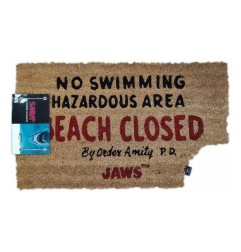 Les Dents de la Mer - Jaws paillasson Beach Closed 40 x 60 cm