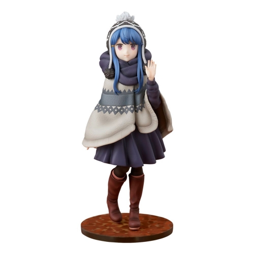 Laid-Back Camp - Statuette 1/7 Rin Shima Lake Shibire Camping Ver. 22 cm