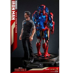 Marvel - Iron Man 3 diorama 1/6 Iron Man Mark VII (Open Armor Version) 32 cm