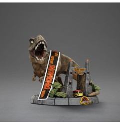 Jurassic Park - Figurine Mini Co. T-Rex Illusion Deluxe 15 cm