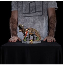 Jurassic Park - Figurine Mini Co. T-Rex Illusion Deluxe 15 cm