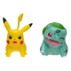 Pokémon - Pack 2 figurines Battle Figure First Partner Set Bulbizarre 2, Pikachu 1