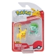 Pokémon - Pack 2 figurines Battle Figure First Partner Set Bulbizarre 2, Pikachu 1