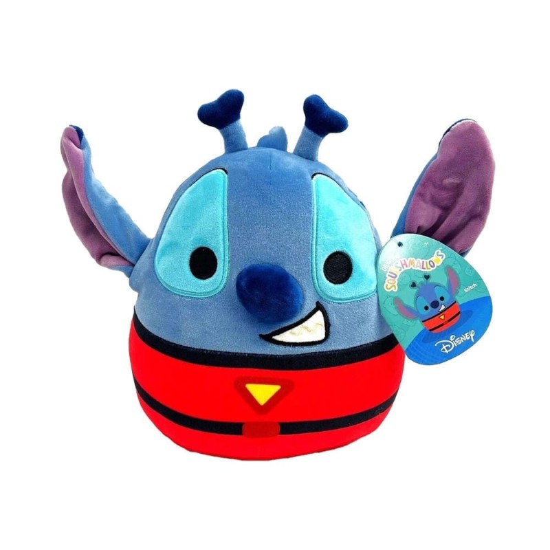 Squishmallows - Peluche Stitch version Alien avec antennes 20 cm