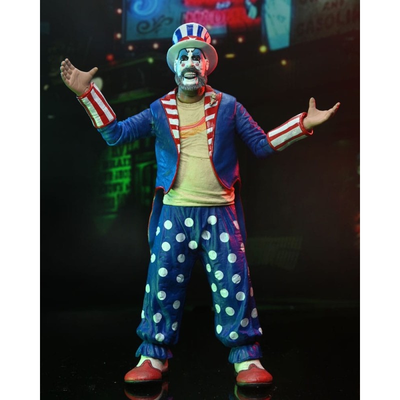 La maison des mille morts - House of 1000 Corpses figurine Captain Spaulding (Tailcoat) 20th Anniversary 18 cm
