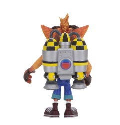 Crash Bandicoot - Figurine Deluxe Crash with Jetpack 14 cm
