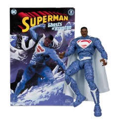 DC Comics - DC Direct figurine et comic book Superman Wave 5 Earth-2 Superman (Ghosts of Krypton) 18 cm