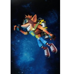 Crash Bandicoot - Figurine Deluxe Crash with Jetpack 14 cm