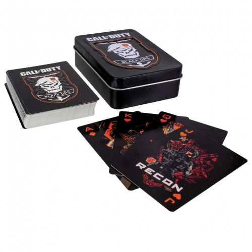 Call of Duty Black Ops 4 - Jeu de cartes à jouer Skull