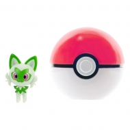 Pokémon - Clip'n'Go Poké Balls Sprigatito with Poké Ball