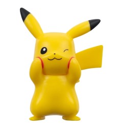 Pokémon - Pack 3 figurines Battle Figure Set Pikachu 8, Perrserker, Hawlucha 5 cm