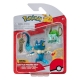 Pokémon - Pack 3 figurines Battle Figure Set Monorpale, Bulbizarre 4, Croâporal 5 cm