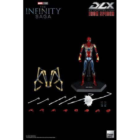 Infinity Saga - Figurine 1/12 DLX Iron Spider 16 cm