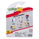 Pokémon - Pack 3 figurines Battle Figure Set Tiplouf, Feuforêve, Magmar 5 cm