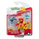 Pokémon - Pack 3 figurines Battle Figure Set Tiplouf, Feuforêve, Magmar 5 cm