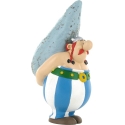 Astérix - Figurine Obelix avec son Menhir 12 cm