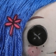 Coraline - Peluche 1/1 Coraline with Button Eyes 152 cm
