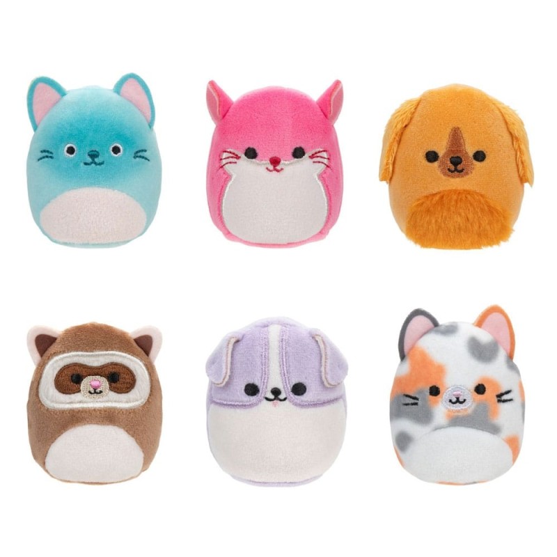 Squishville SQM0515 - Set Accessori Weekend Con Peluche Gal E Reid Da 5cm E Accessori Da Viaggio