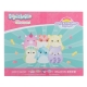 Squishville Mini Squishmallows - Pack 6 peluches Cute & Colorful Squad 5 cm