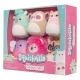 Squishville Mini Squishmallows - Pack 6 peluches Safari Squad 5 cm