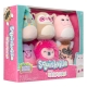 Squishville Mini Squishmallows - Pack 6 peluches Safari Squad 5 cm