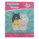 Squishville Mini Squishmallows - Pack 4 peluches Up All Night Squad 5 cm