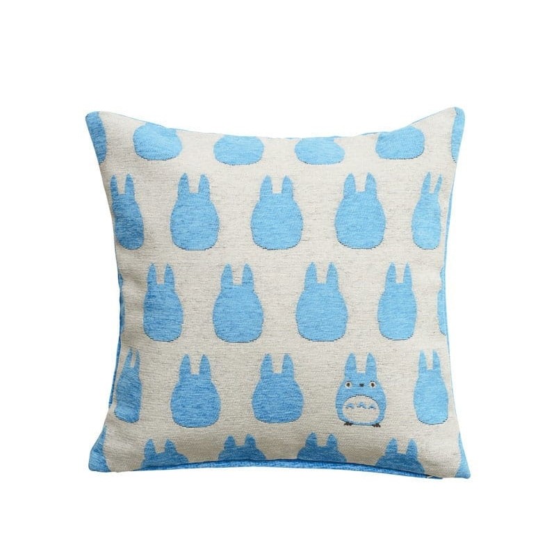 Mon voisin Totoro - Oreiller Silhouette Totoro Bleu 45 x 45 cm