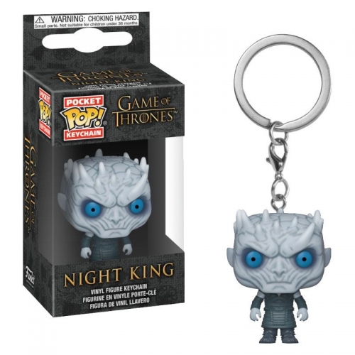 Game of Thrones - Porte-clés Pocket POP! Night King 4 cm