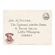 Harry Potter - Panneau métal Letters 21 x 15 cm