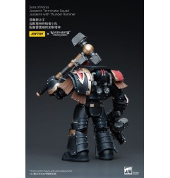 Warhammer The Horus Heresy - Figurine 1/18 Sons of Horus Justaerin Terminator Squad Justaerin with Thunder Hammer 12 cm