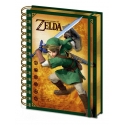 The Legend of Zelda - Cahier à spirale A5 Wiro 3D Link