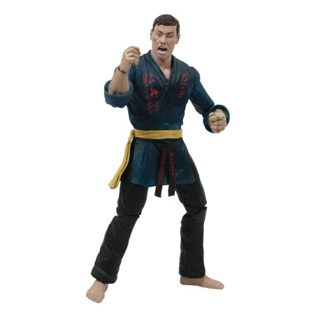 Jean-Claude Van Damme - Figurine Deluxe Blue Gi Version 18 cm