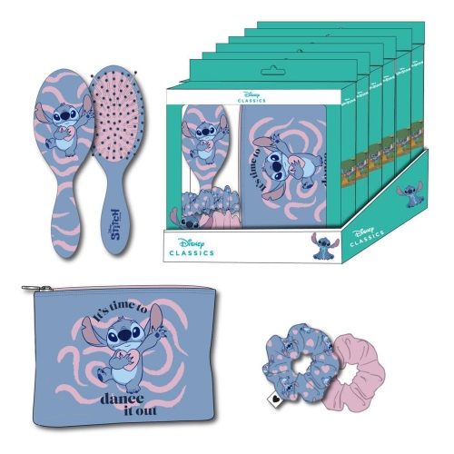 Lilo & Stitch - Pack 3 trousses de toilette Stitch avec coeur