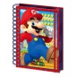 Super Mario - Cahier à spirale A5 Wiro 3D Mario