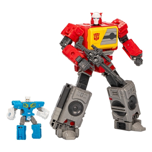 The Transformers : The Movie Generations Studio Series - Figurine Voyager Class Autobot Blaster & Eject 16 cm