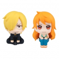One Piece - Statuettes Look Up Nami & Sanji 11 cm (avec cadeau)